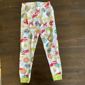 The grinch dr Seuss Christmas pj pants 4t
